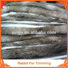 Primeira qualidade Natural Rabbit Fur trim